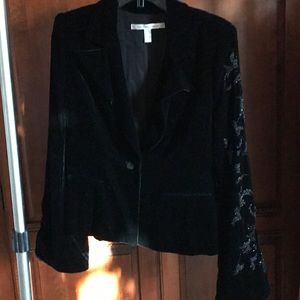 Diane Von Furstenberg Velvet Blazer!